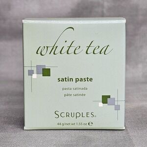 SCRUPLES White Tea Satin Paste‎  1.55 oz  NEW